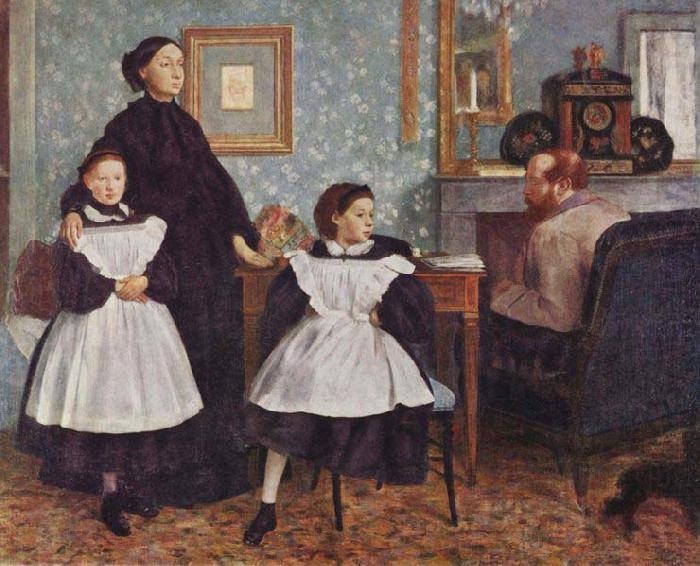 Edgar Degas Portrait of the Bellelli Family china oil painting image